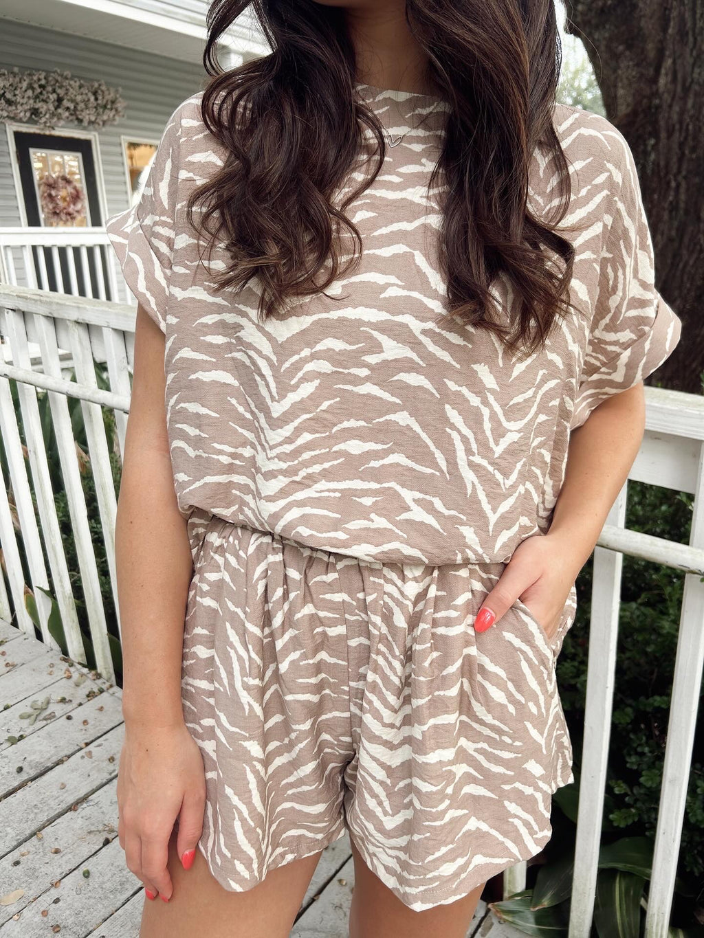 Tiger print set image 1