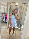Blue Gingham Mini Dress  image 0