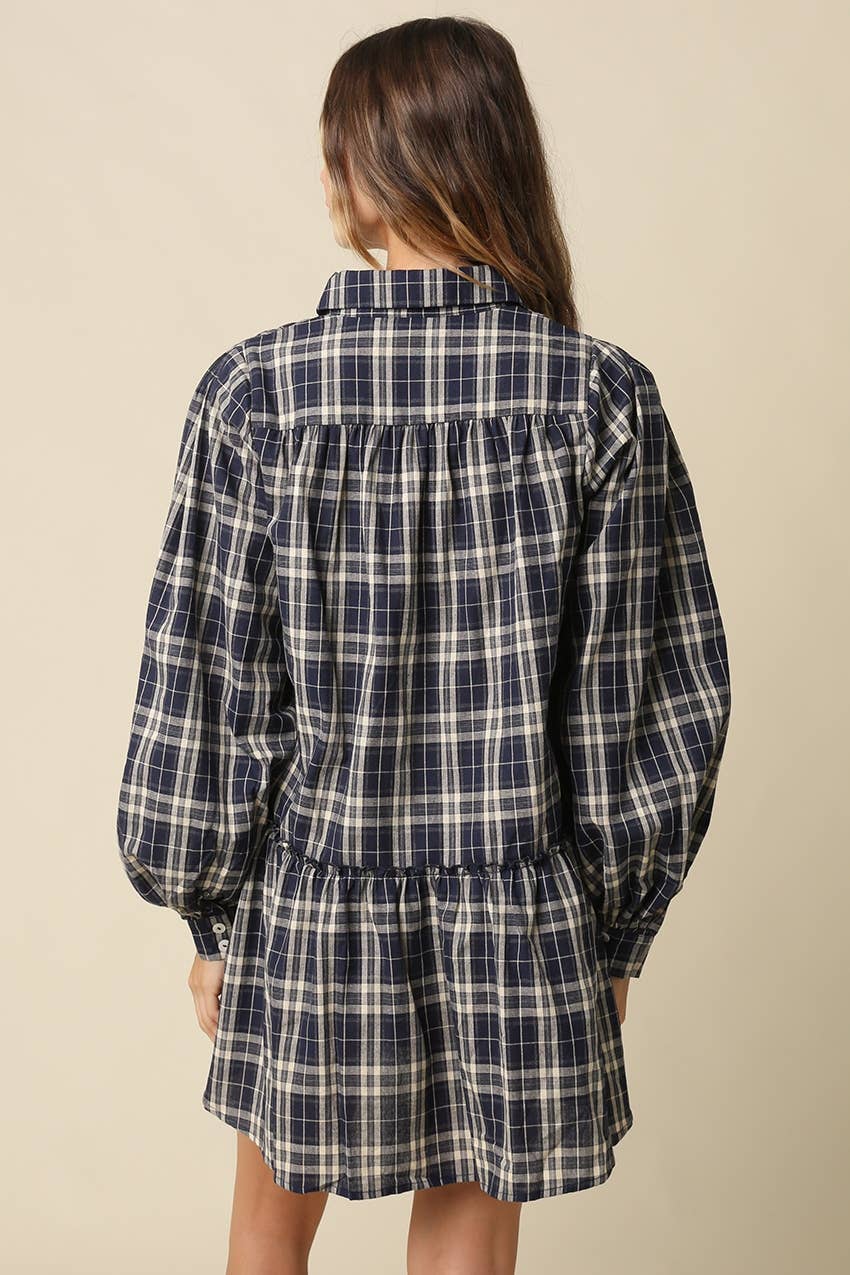The Sunday Plaid Dress