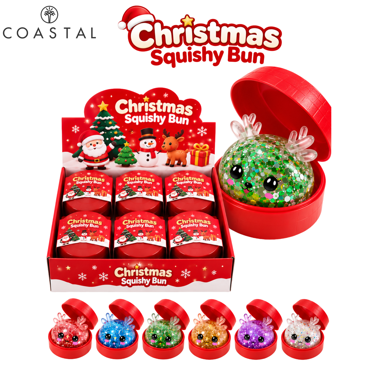 Christmas Sugar Dumpling Squishy