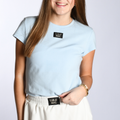 Light Blue Baby Tee