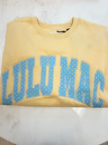 Yellow Polka Dot Lulu Mac Sweatshirt  image 0