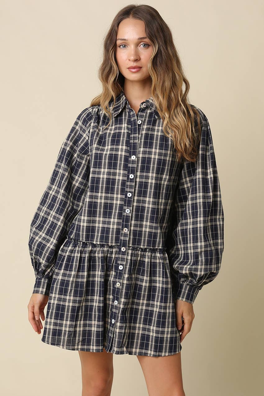 The Sunday Plaid Dress