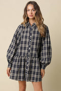The Sunday Plaid Dress