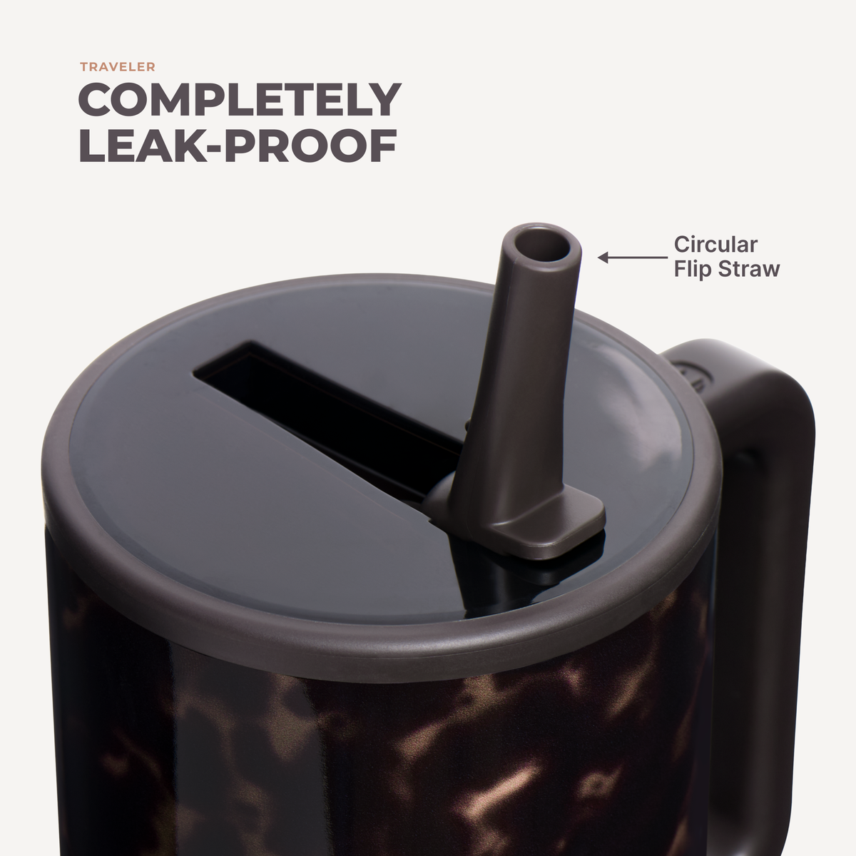 Mocha Tortoise HydroJug 32oz