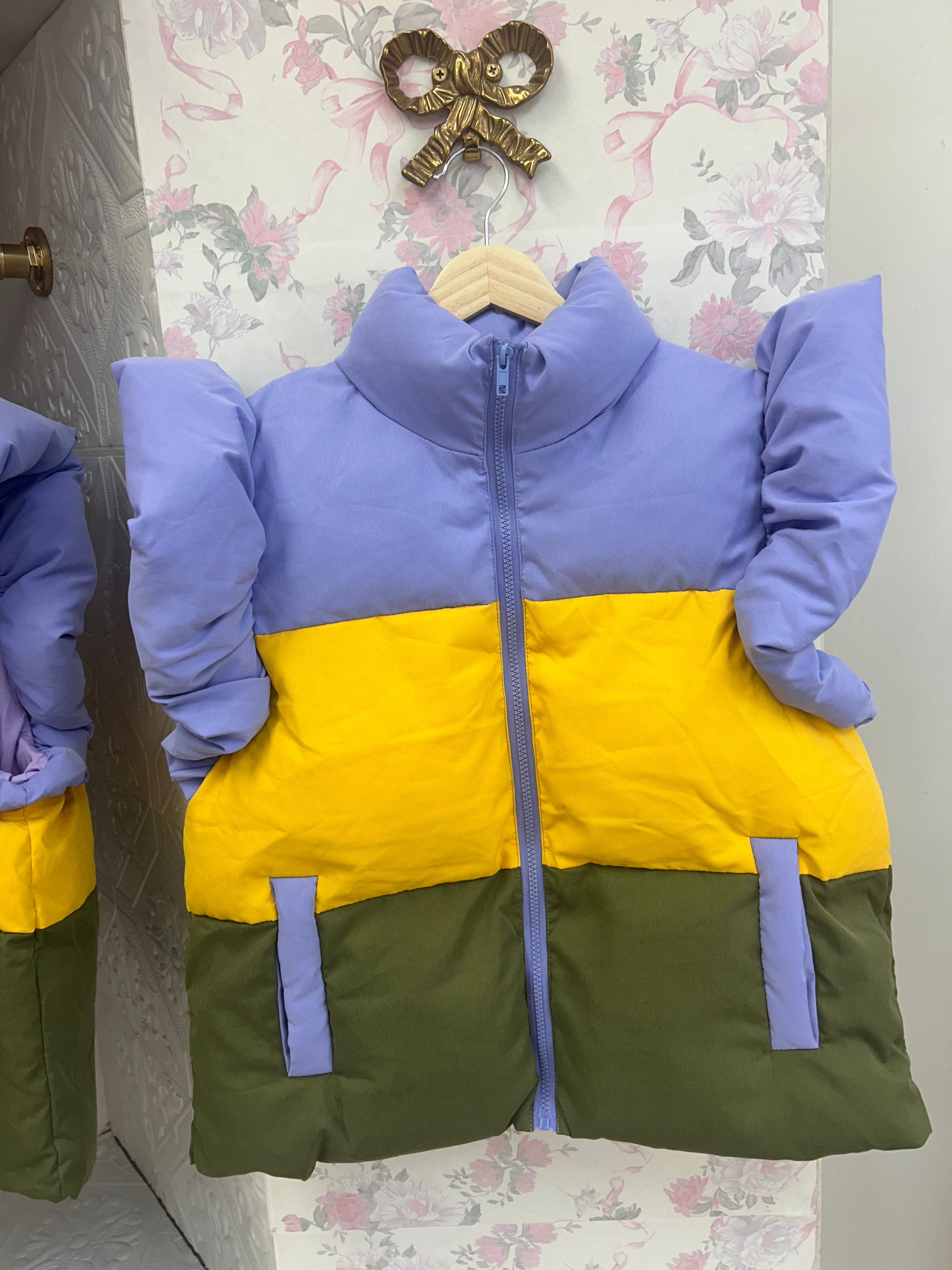 Mardi Gras Puffer Vest  image 1