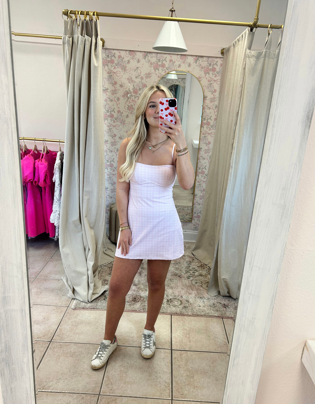 Plaid Active Mini Dress  image 0