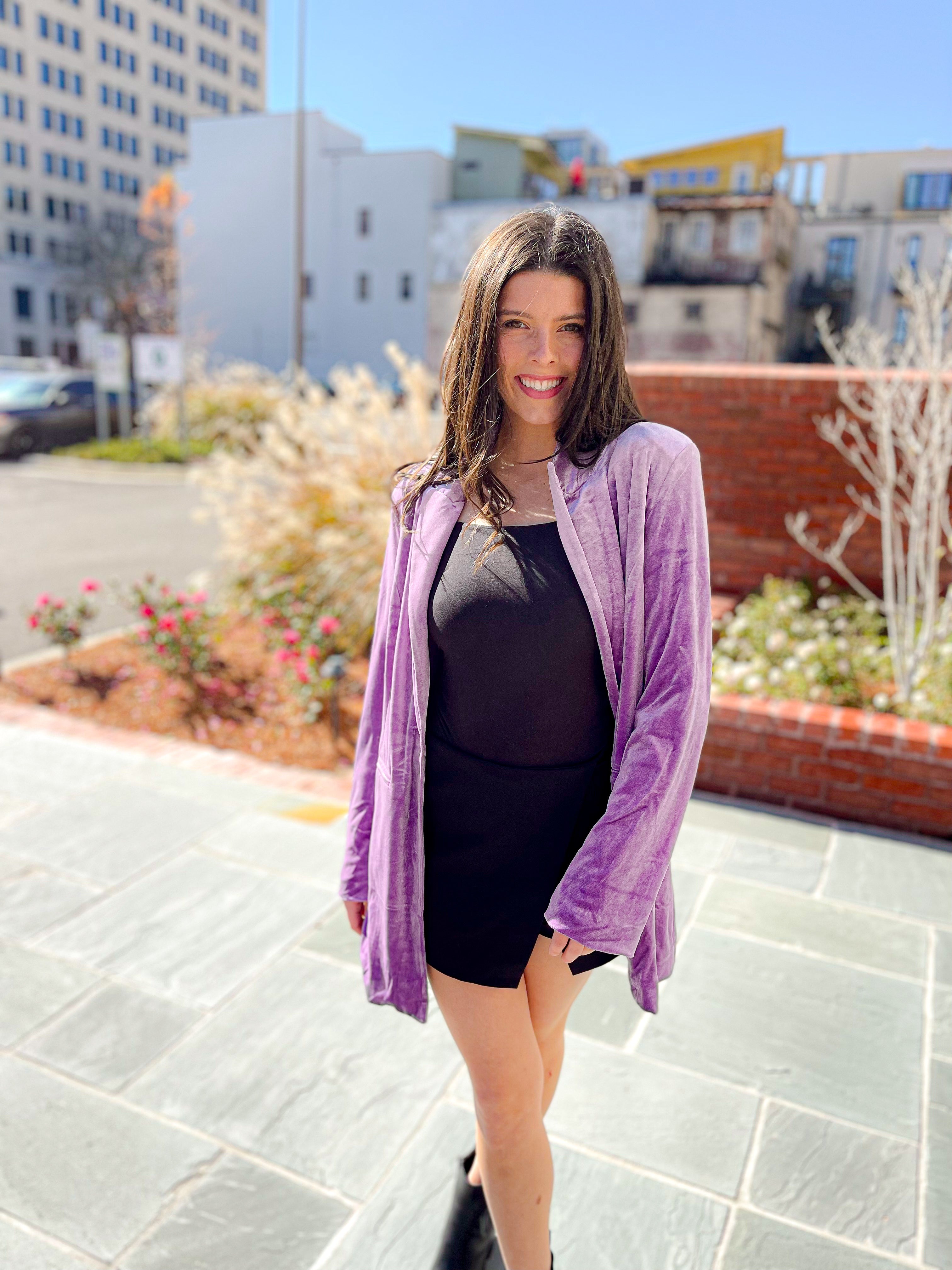 Party Velvet Blazer image 2