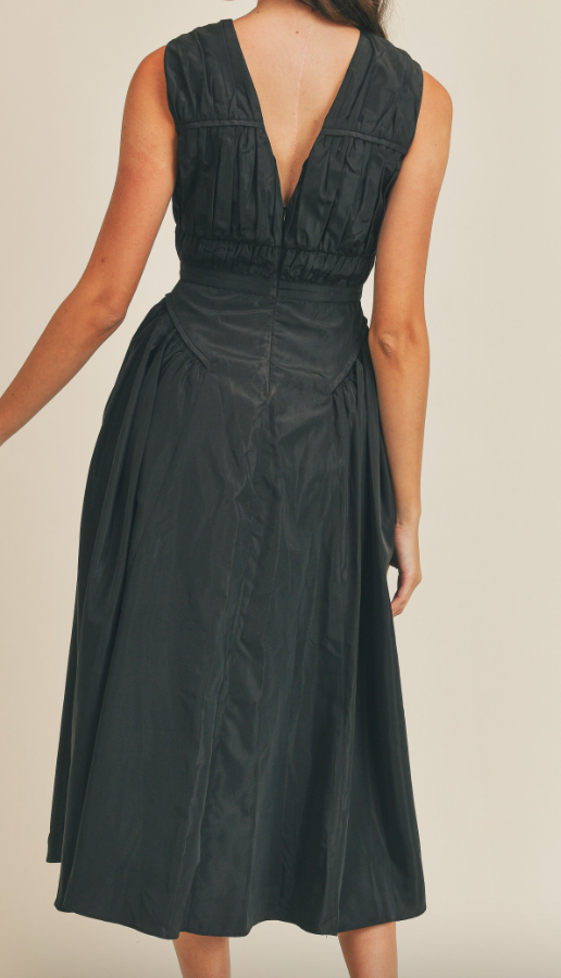Fit and Flare Midi Dress image 5