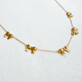 Gold Bow Necklace
