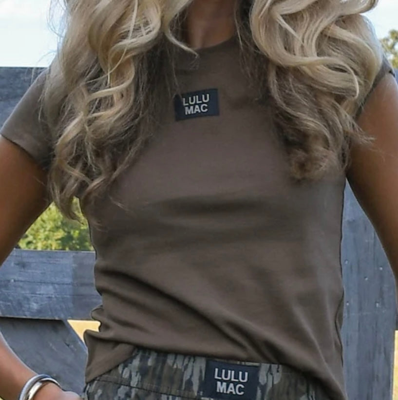 Dark Olive Baby Tee