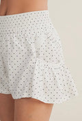 Polka Dot Flare Shorts  image 0