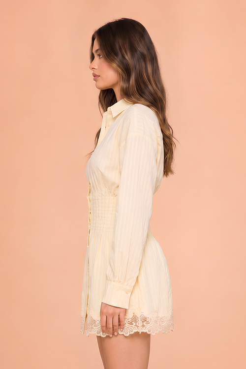 Alexis Lace Hem Dress