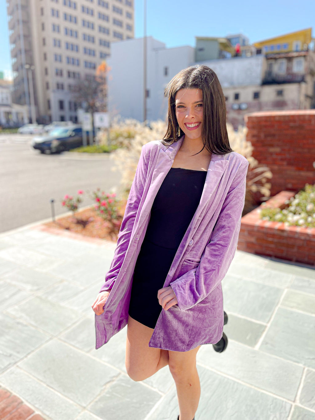 Party Velvet Blazer image 0