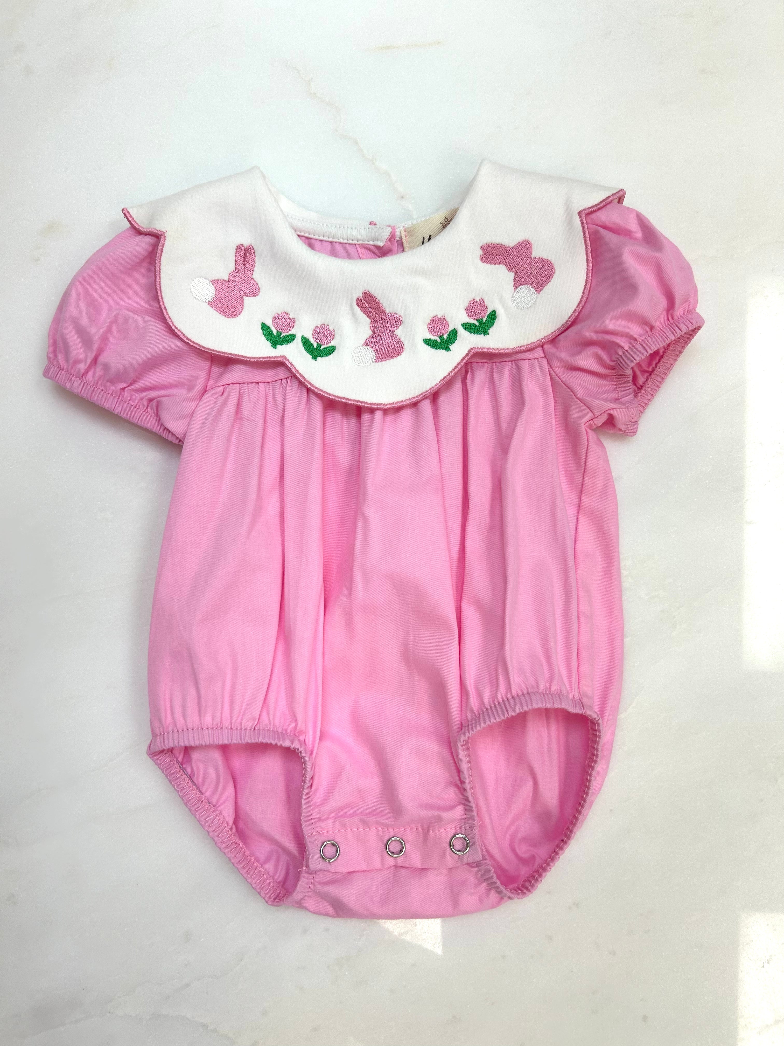 Blooming Bunny Bubble Romper  image 0