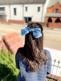Bow Satin Hair Clip image 0