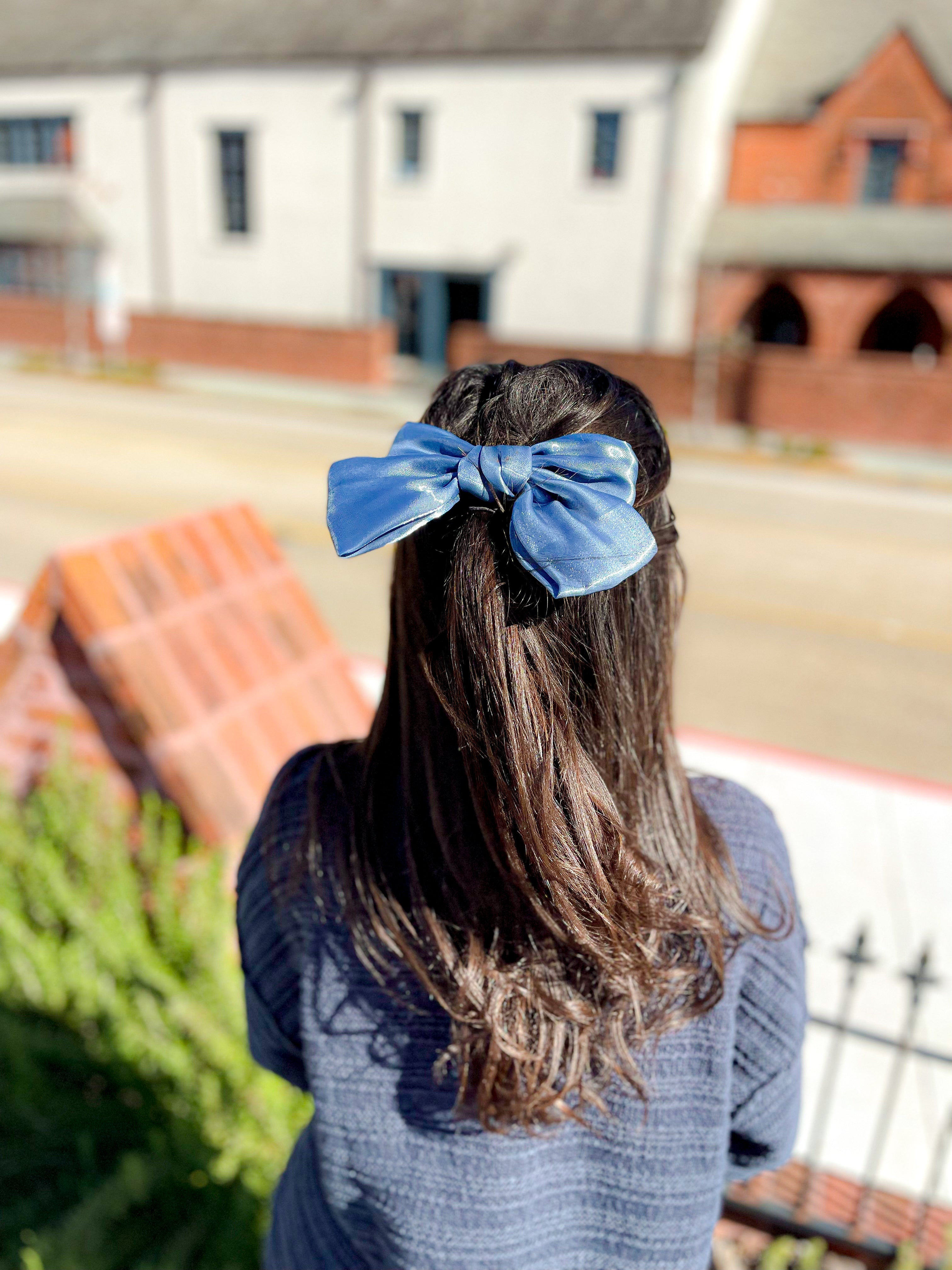 Bow Satin Hair Clip image 0