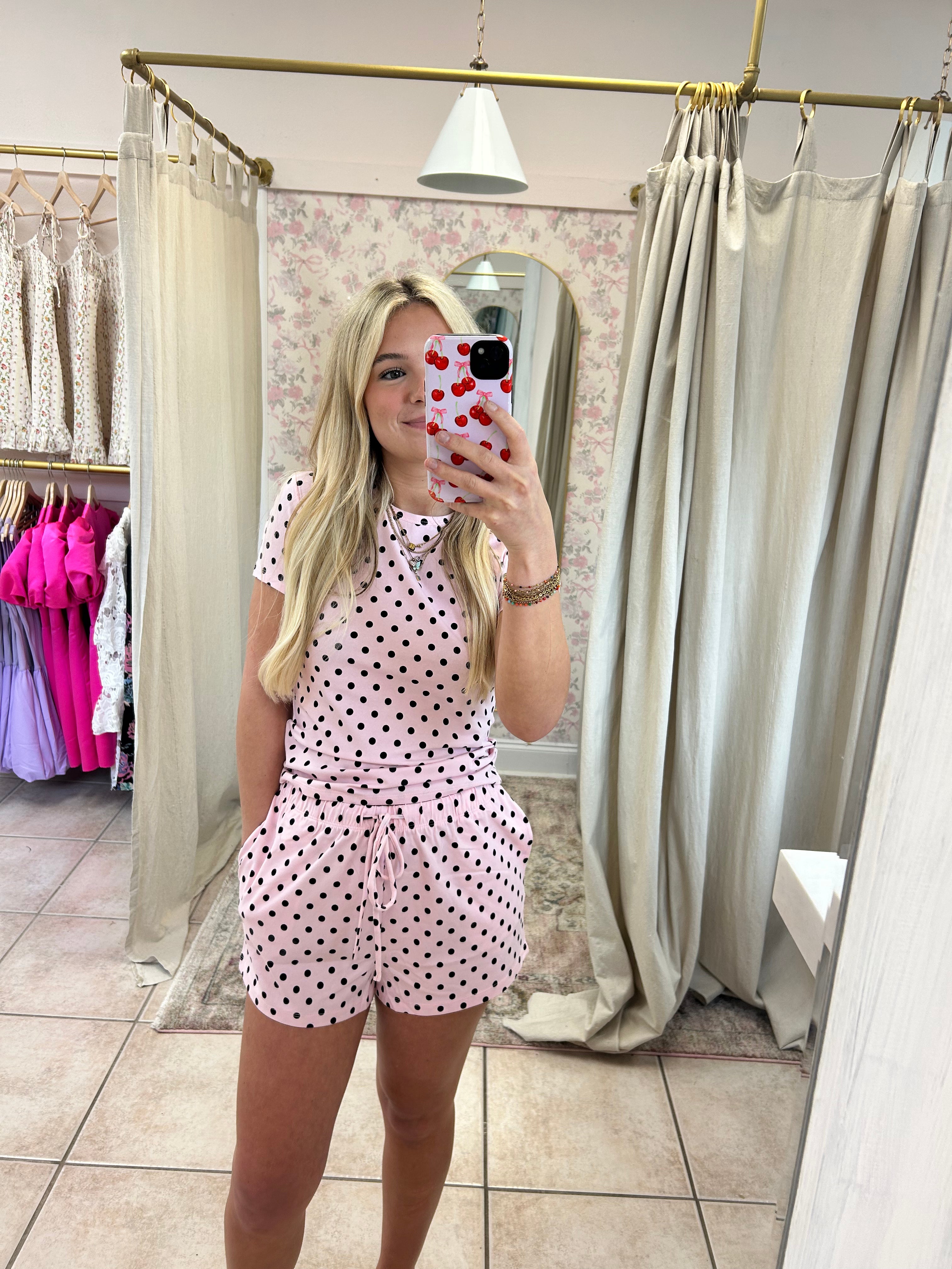 Pink Polka Dot Lounge  image 0