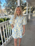 Emily Floral Puff Dress  image 0