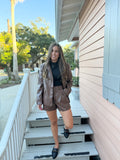 Chocolate Leather Set image 0