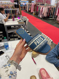 Light Denim Sandal image 0