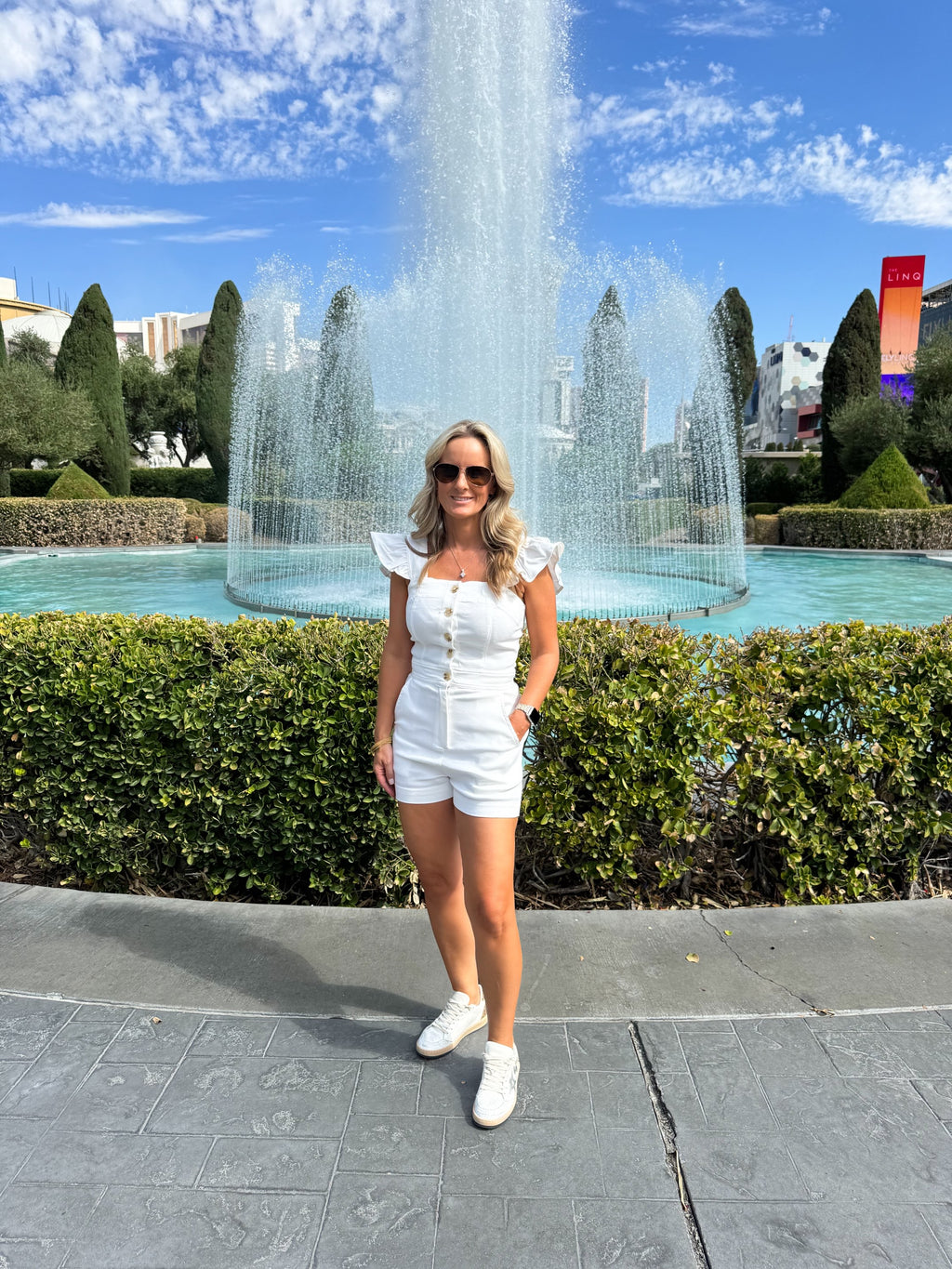 Button Front Romper image 0